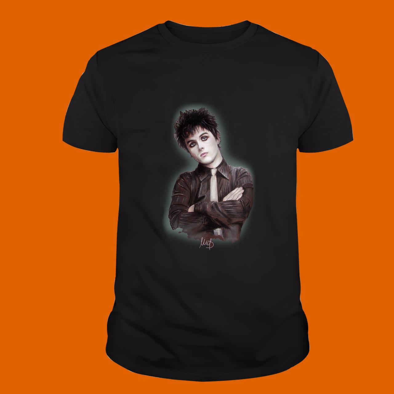Billie Joe Amstrong Melanie T-shirt Transparent