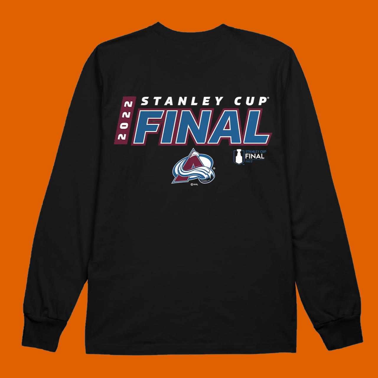 Colorado Avalanche Fanatics Branded 2022 Stanley Cup Final Own Goal Roster T-Shirt