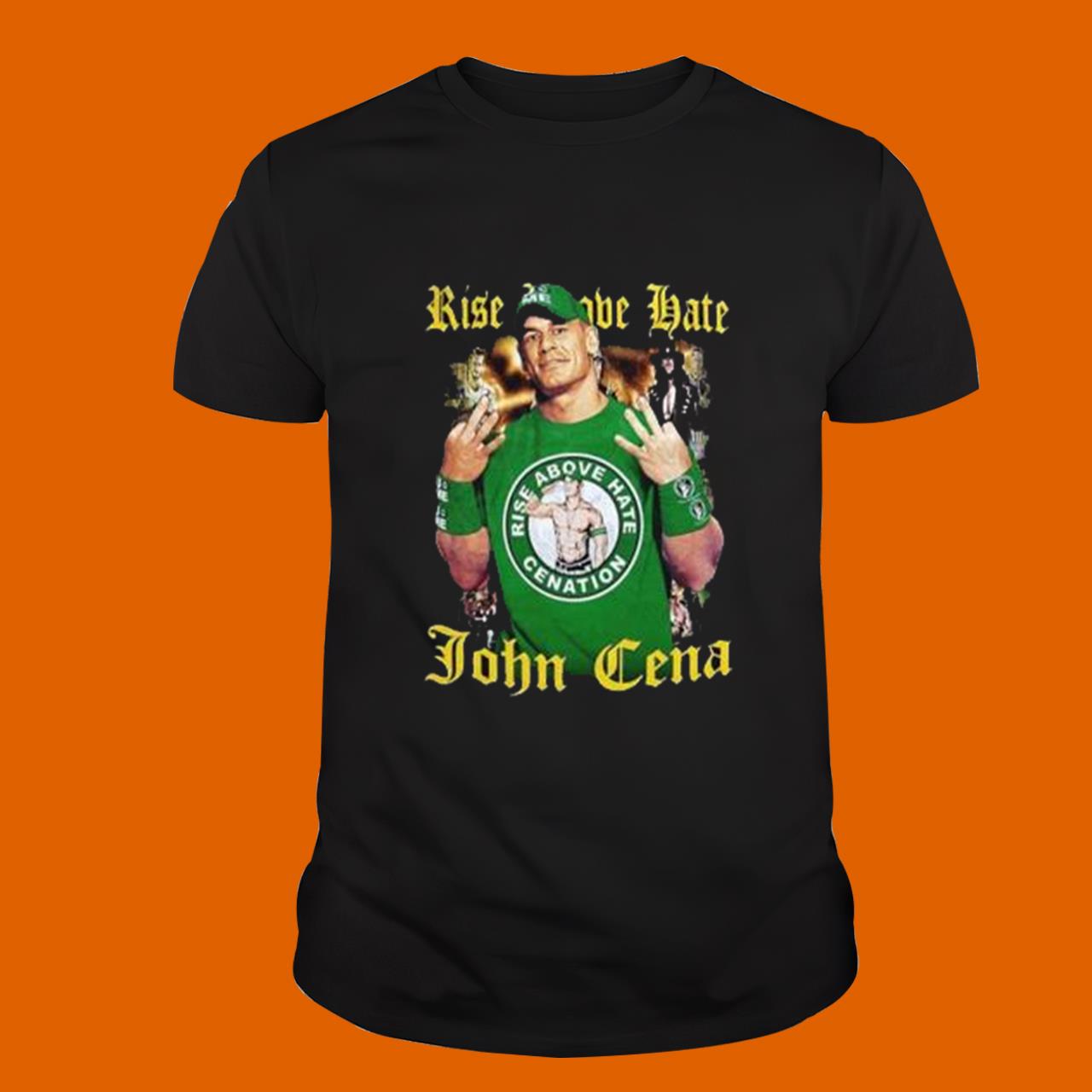 Funny John Cena Wrestling AJ Styles Roman Reigns Men’s Tee Shirt
