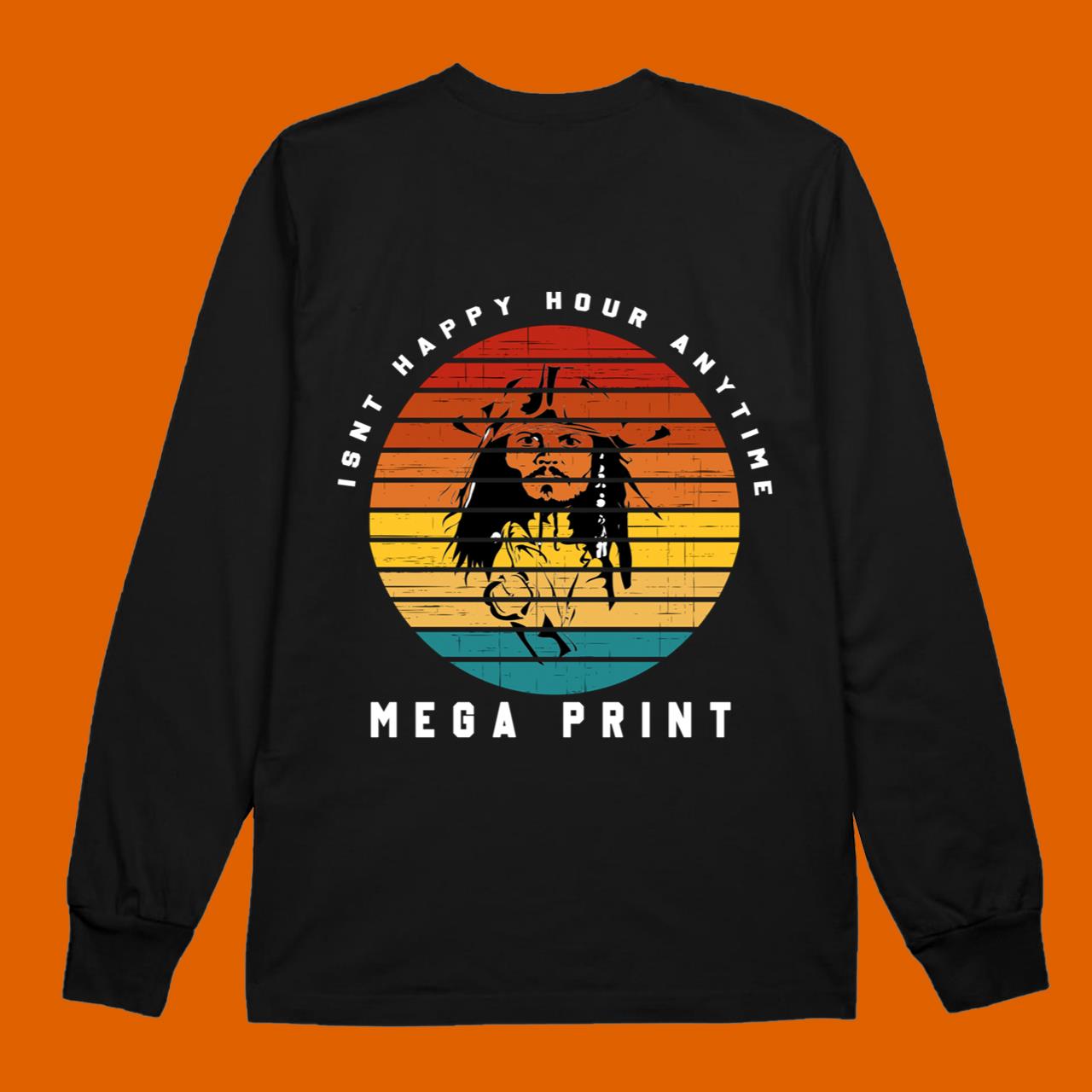 Is'nt Happy Hour Anytime Mega Print Classic T-Shirt
