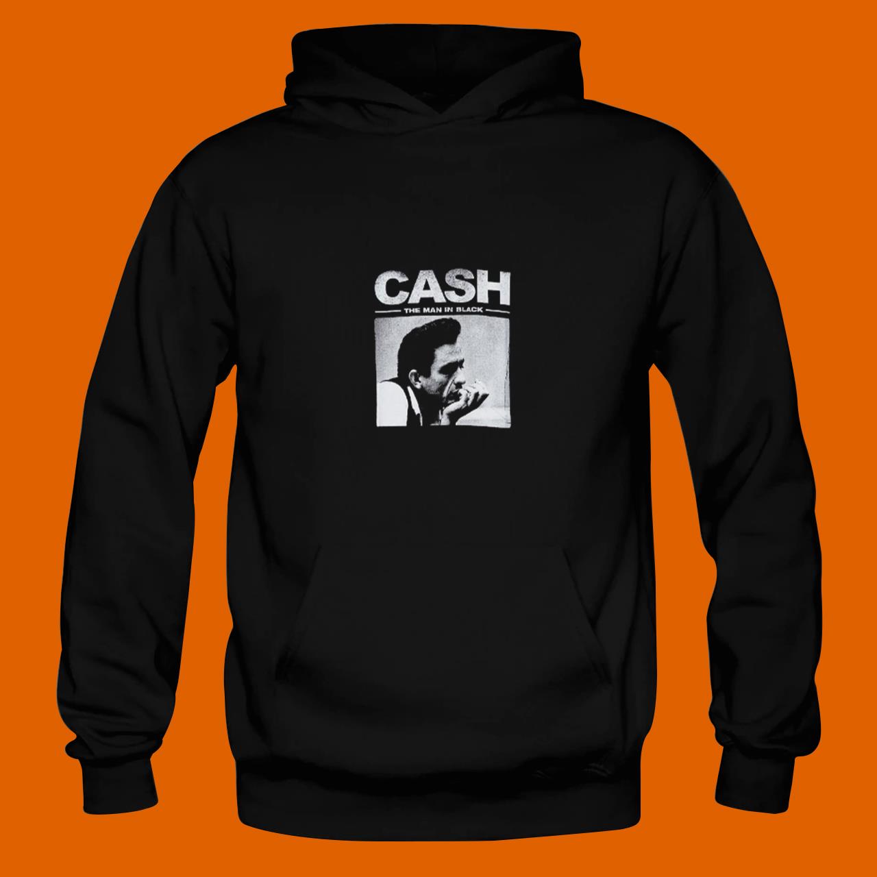 Johnny Cash Tee Shirts Unisex Black