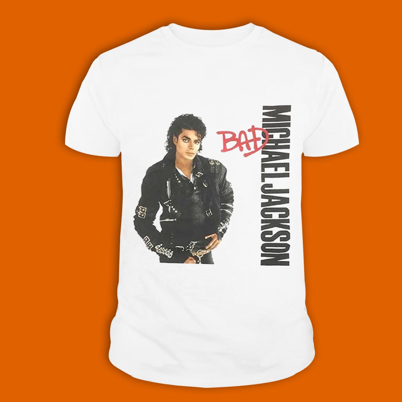 Michael Jackson Men’s Bad Slim Fit T-Shirt