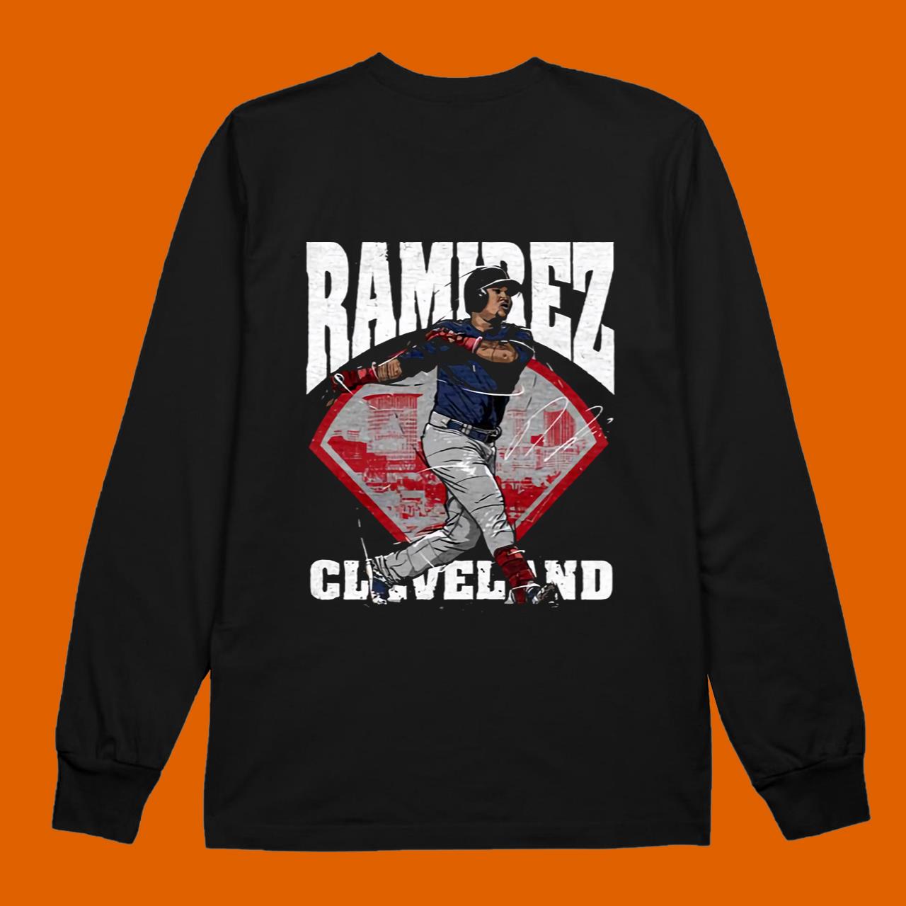 Vintage Jose Ramirez Field Cleveland Indians Tshirt