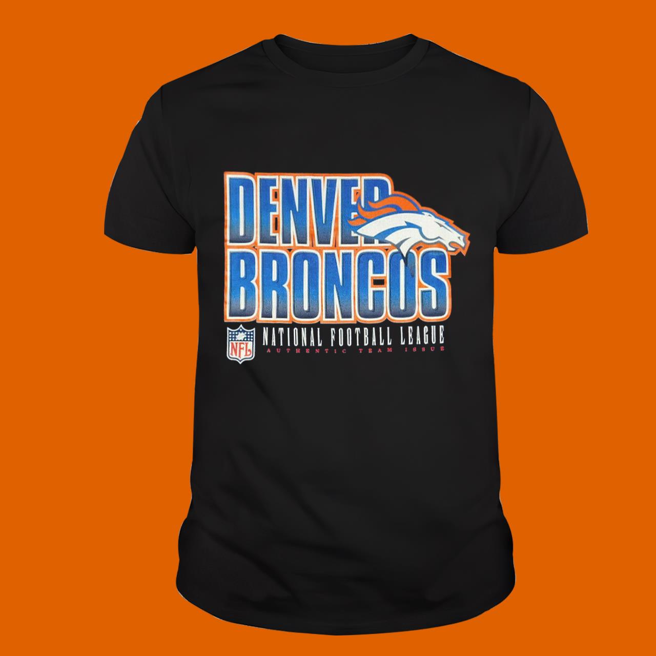Vintage Original 1990s Denver Broncos Starter Nfl Football T Shirt