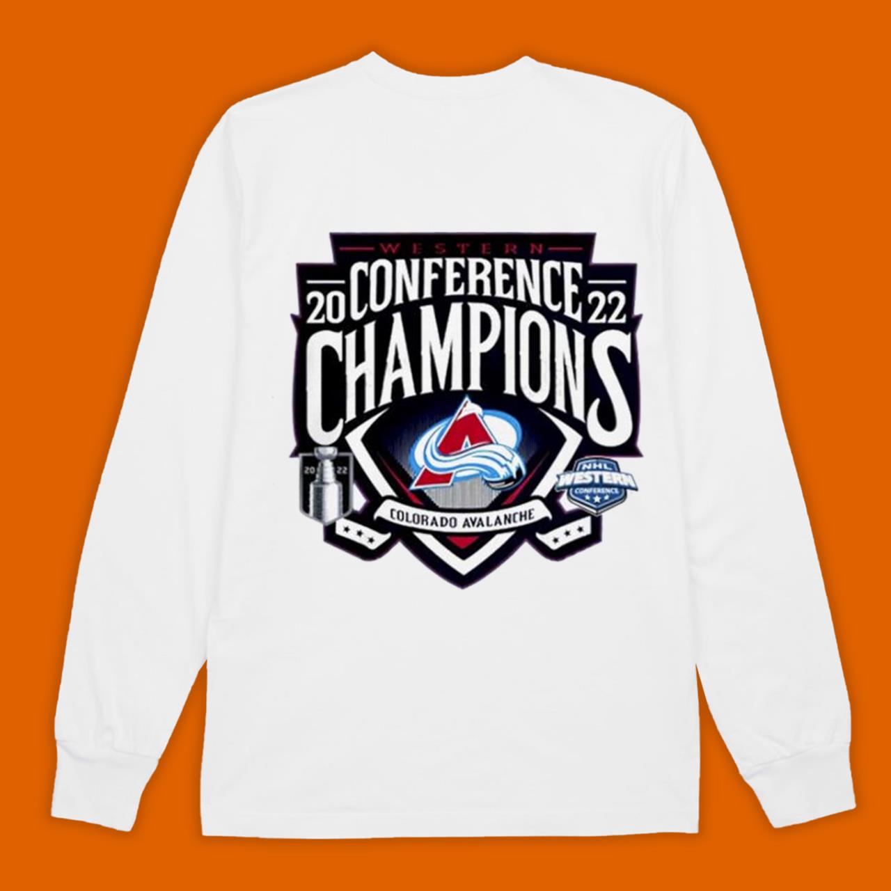 Wistern 2022 Conference Champions Colorado Avalanche shirt