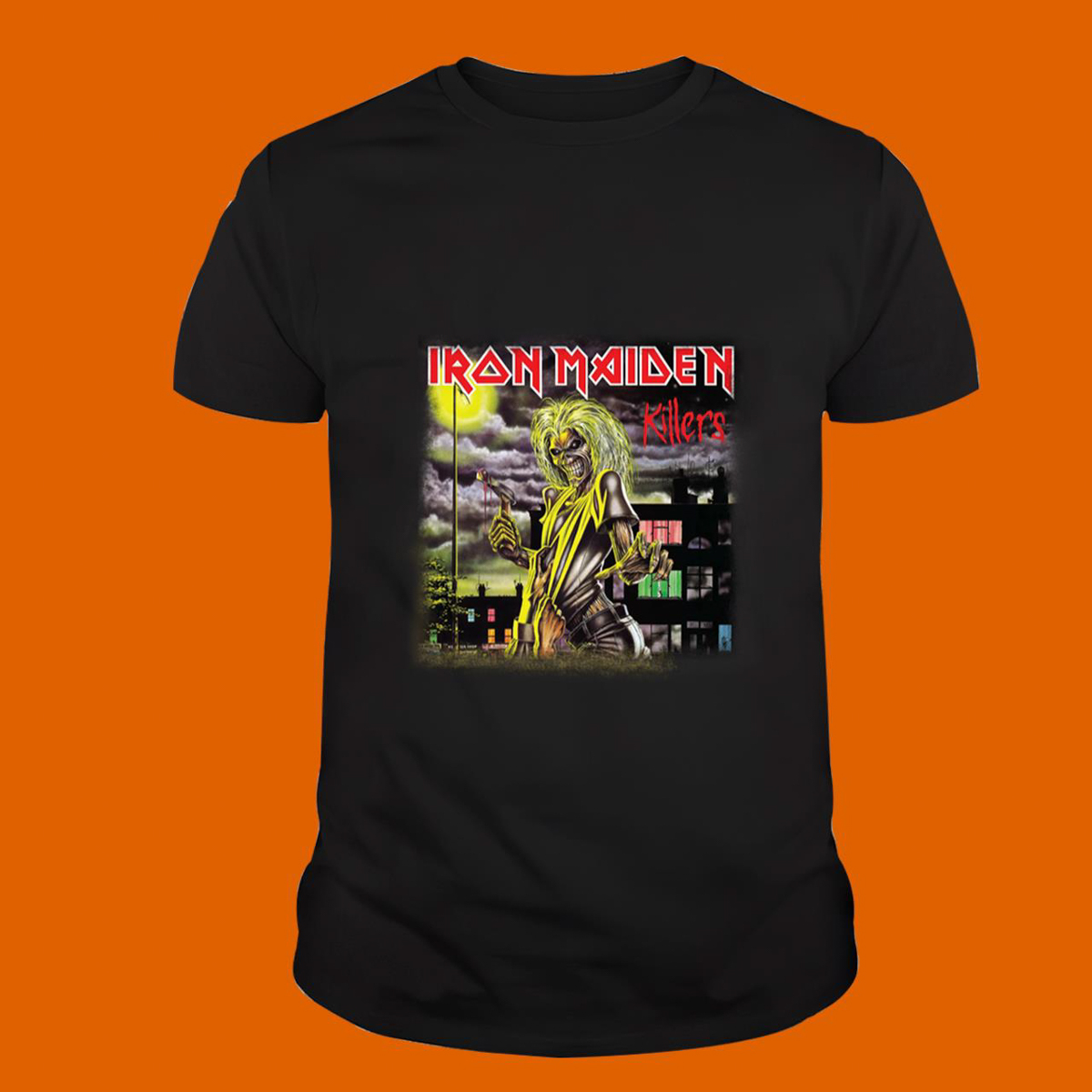 Iron Maiden Killers Head Vinyl Shirt