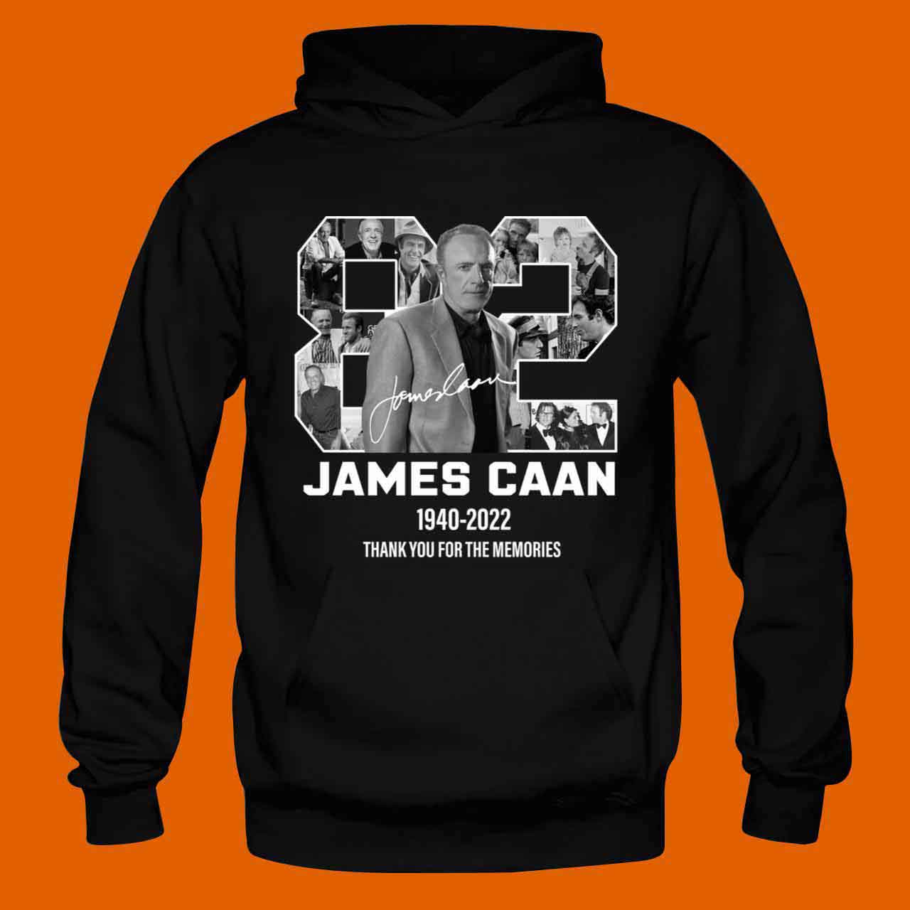 James Caan Actor 82th Anniversary Signature Thank You Shirt