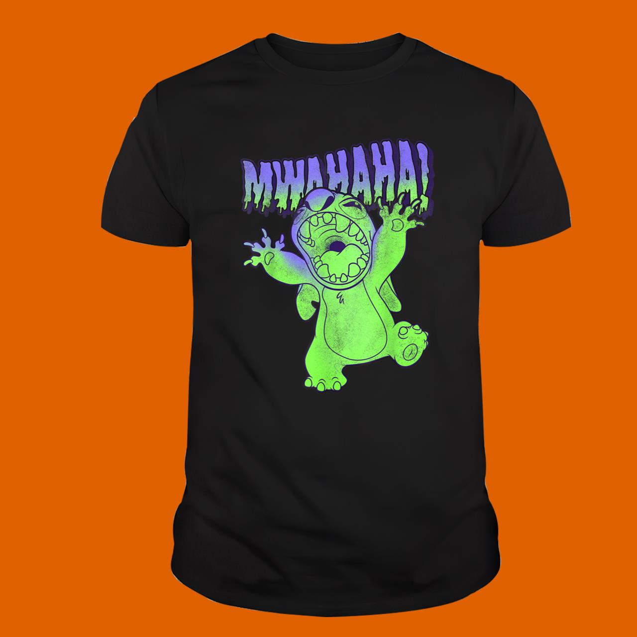 Disney Lilo & Stitch Halloween Stitch Mwahaha T-Shirt