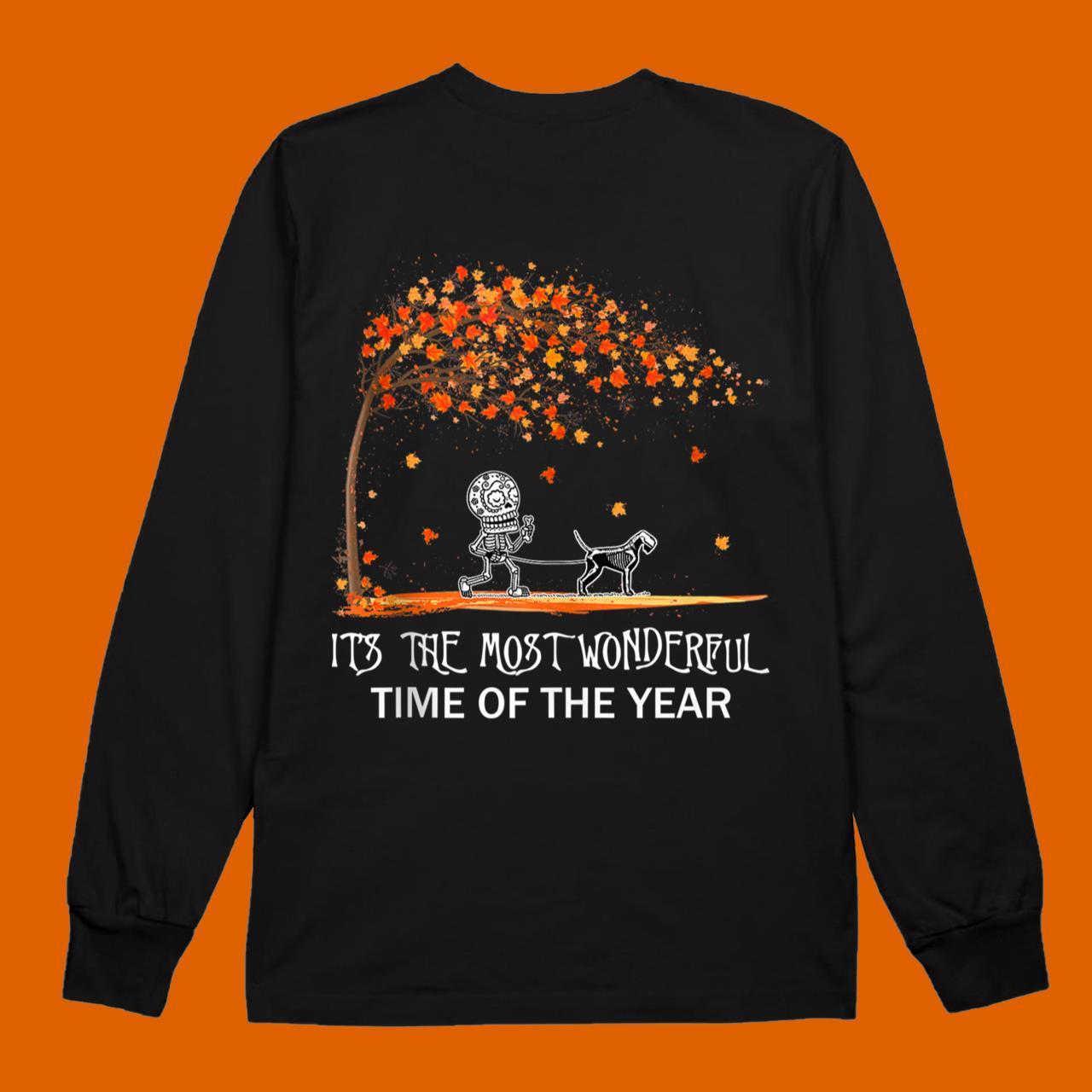 Halloween It’s The Most Wonderful Funny Schnauzer For Kids Teen Love Shirt