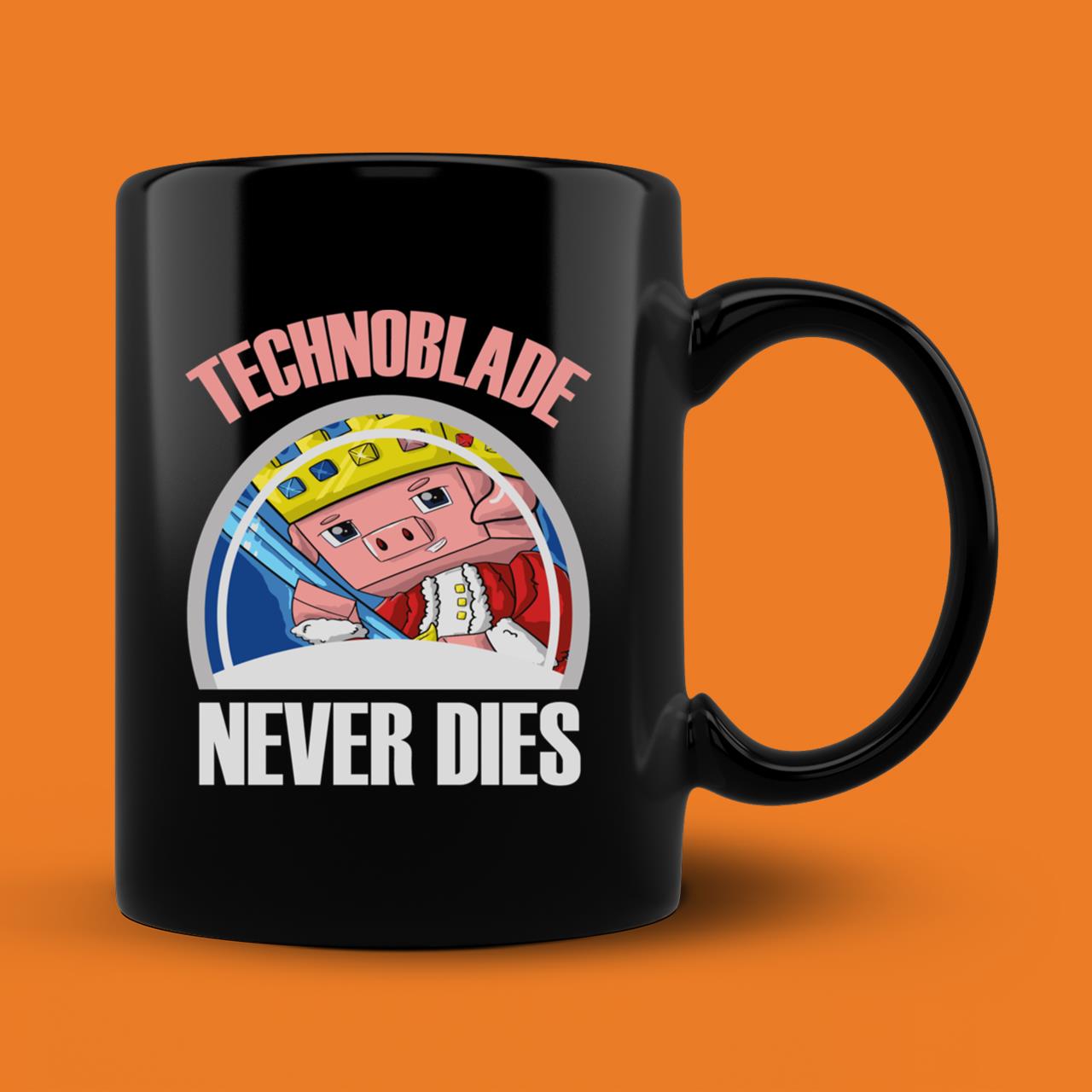 Mcyt Gaming Valentines Day Gift Technoblade Never Dies Classic Mug