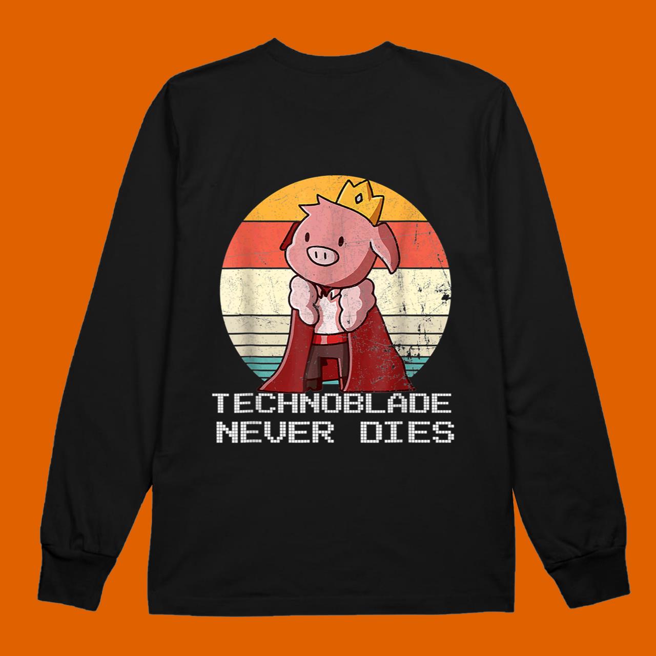 Retro Style Technoblade Merch Cosplay Classic T-Shirt