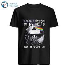 Pink Floyd Halloween T-Shirt Jack Skellington There’s Someone In My Head But It’s Not Me